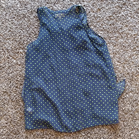 Vera Wang sheer detailed blouse - Picture 4 of 6